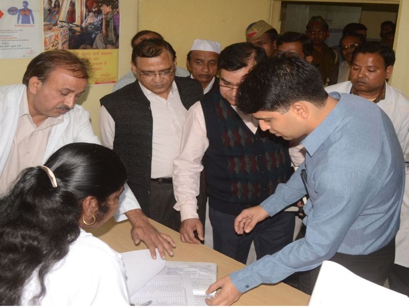 The inspection found deficiencies in the district hospital