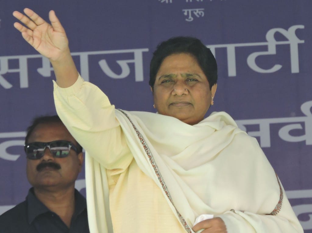 Mayawati addressed to public in favour of her party
