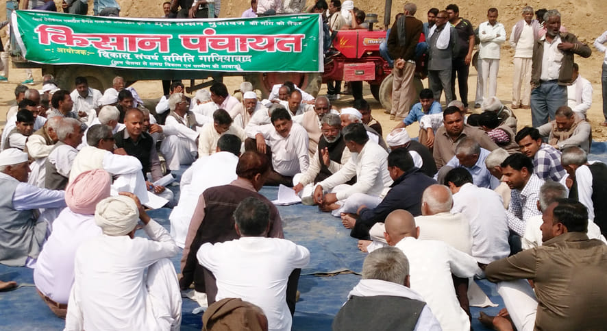 Farmers halted Expressway work