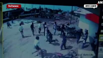 FIGHT BETWEEN TOLL EMPLOYEES AND BUS PASSENGERS CAUGHT IN CCTV