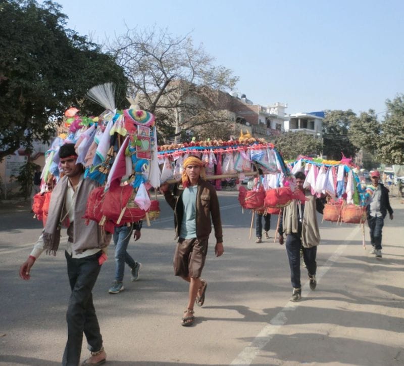 Har har Mahadev cheers Gunjenge pagoda