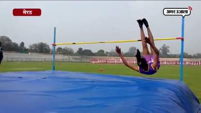 North zone athletics championship started in Meerut  