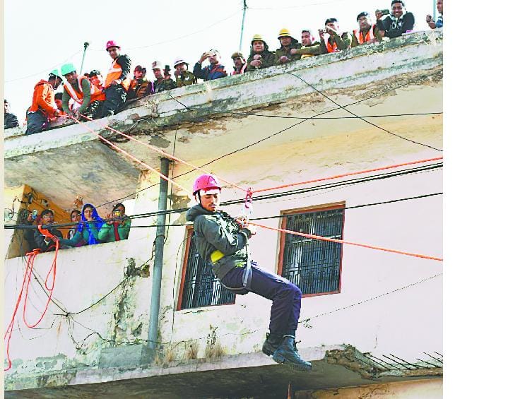 Earthquake drill took place in Almora