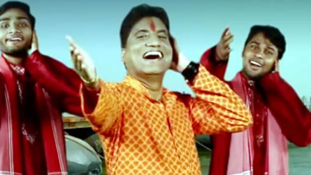 raju shrivastav became singer