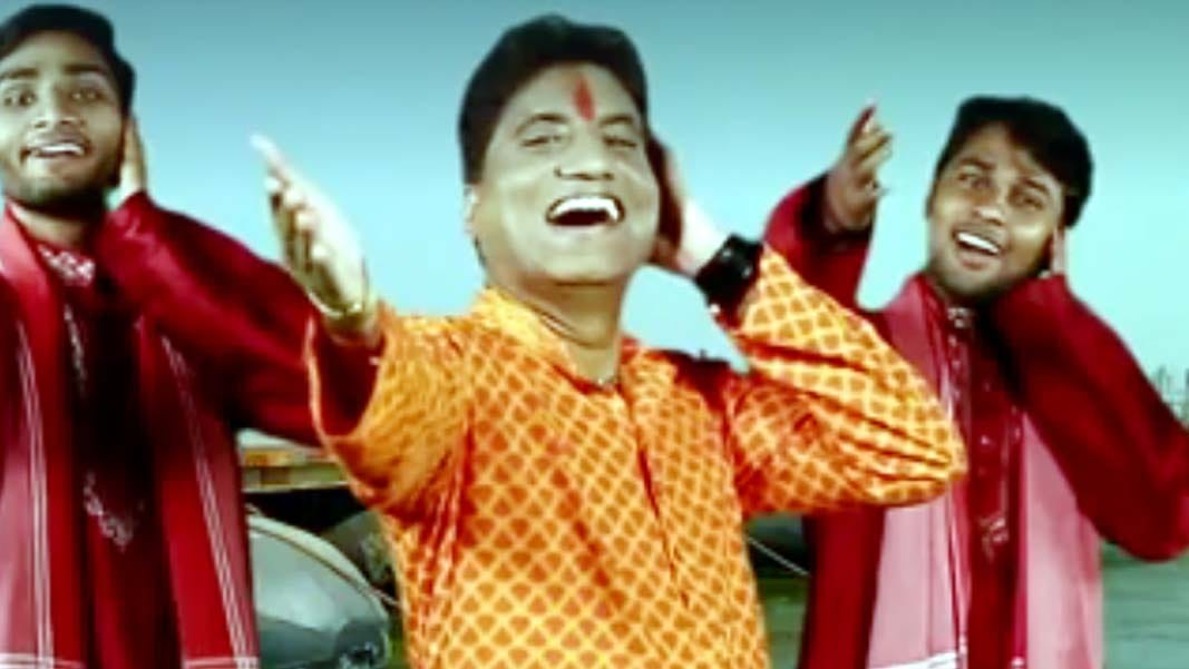 raju shrivastav became singer