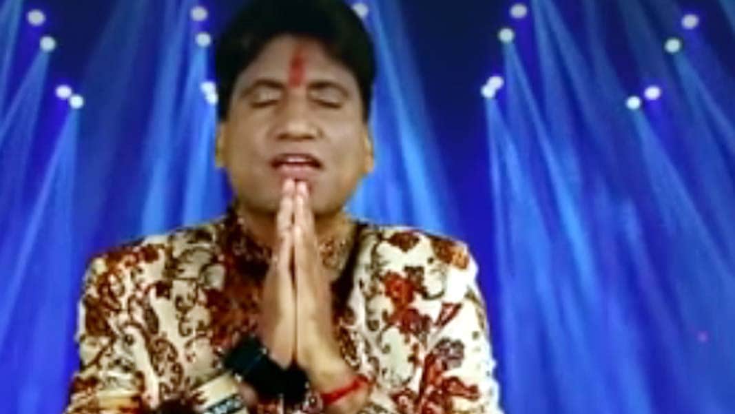 raju shrivastav became singer
