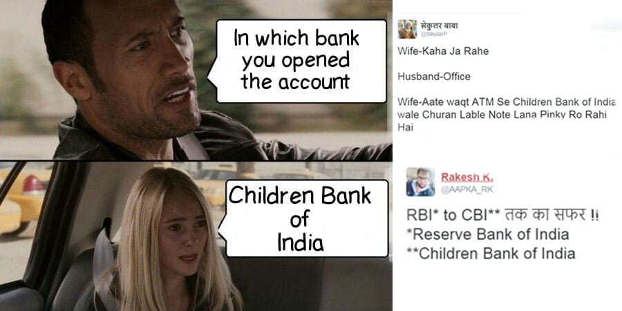 after fake 2000 note children bank of india trends on twitter