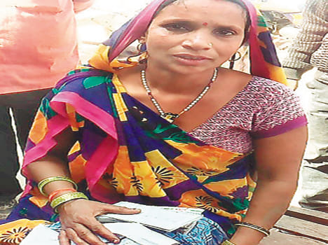 The woman went to the bank 22 thousand Tppebaji
