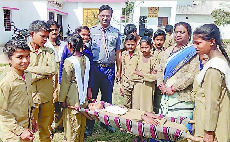 Students showed Adventure Activities
