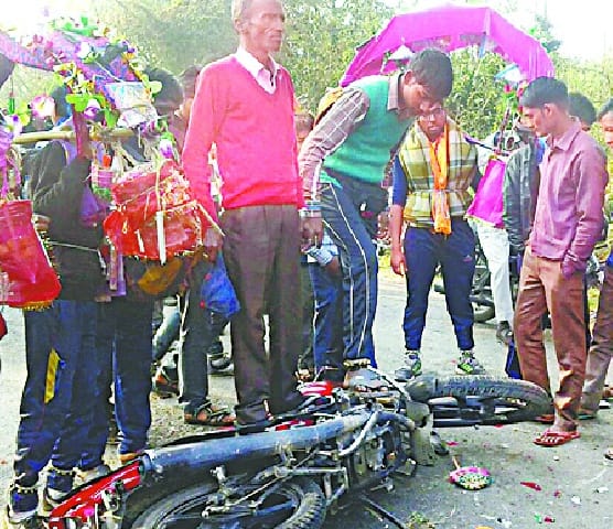 When the jam has broken Kanvd Moradabad route