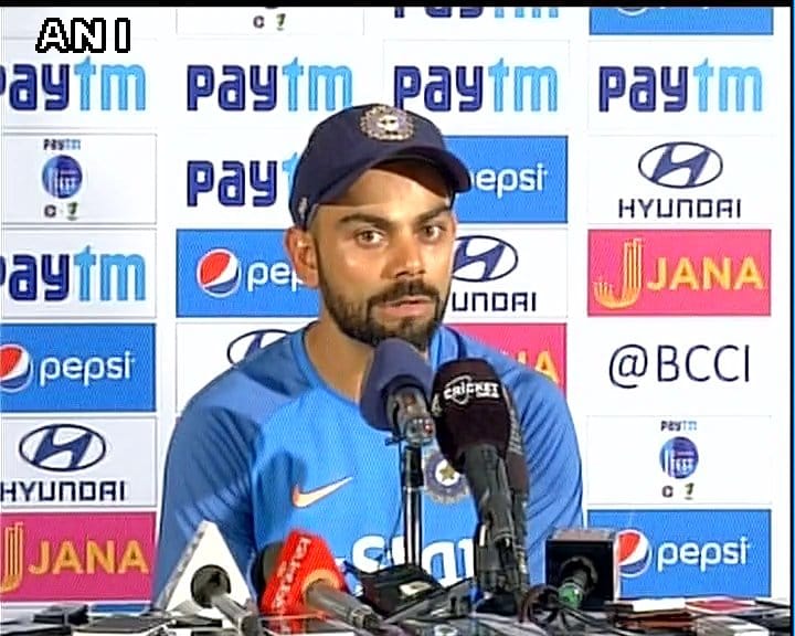 Virat Kohli Press Confrence Before Pune Test Against Australia