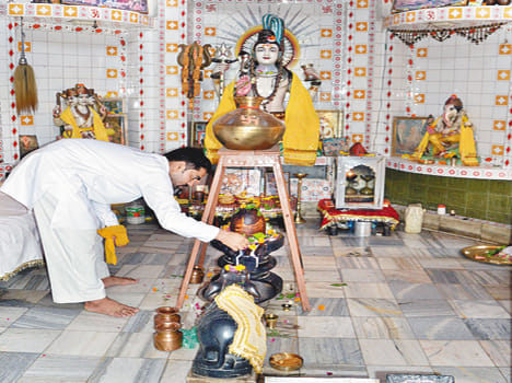 Shivaratri yesterday, preparations in full swing