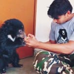 तीन महीने के शिशु को कीठम स्थित भालू संरक्षण गृह लाया गया