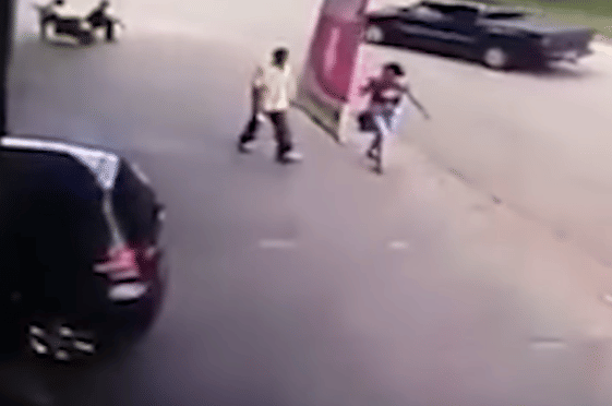 Man in Brazil knocked unconscious by a flying tire