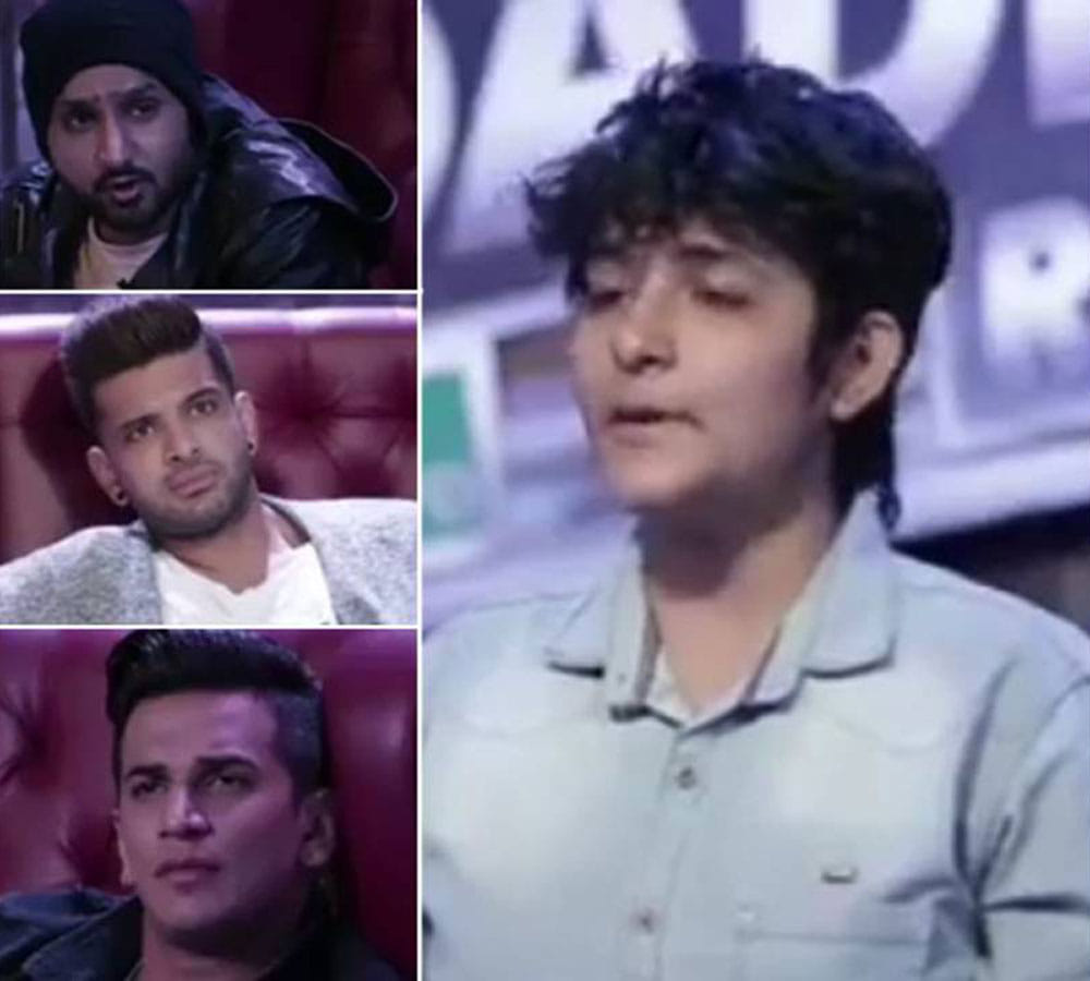 a girls confession that she is a lesbian in roadies promo