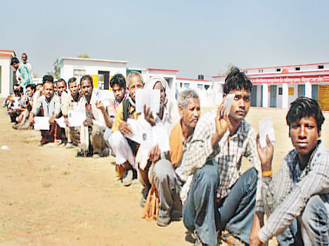 Bandit plenty lashed vote in the affected area