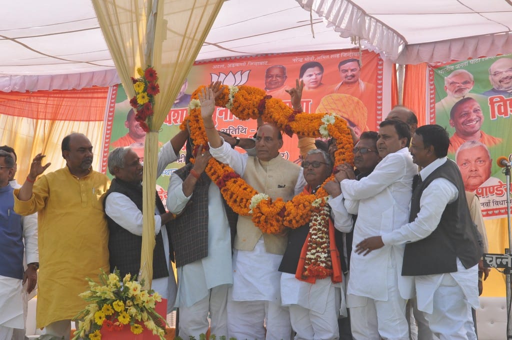 Rajnath Singh addressed to public