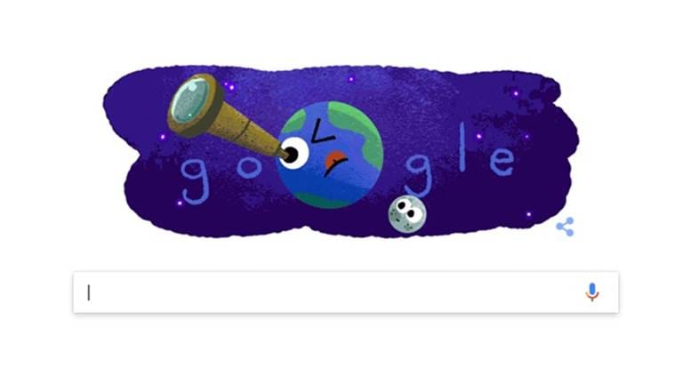 Google has dedicated a doodle to NASA’s exoplanet discovery