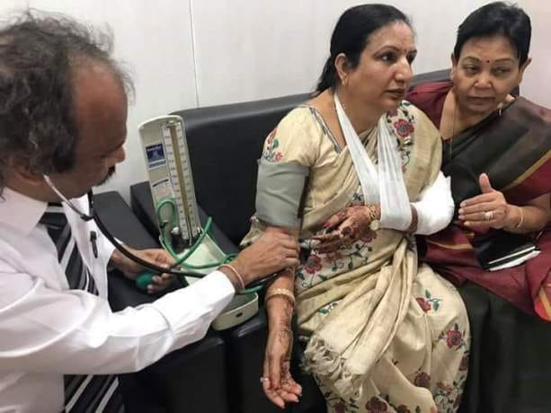 clash broke out inside the Gujarat assembly four bjp mla are injured
