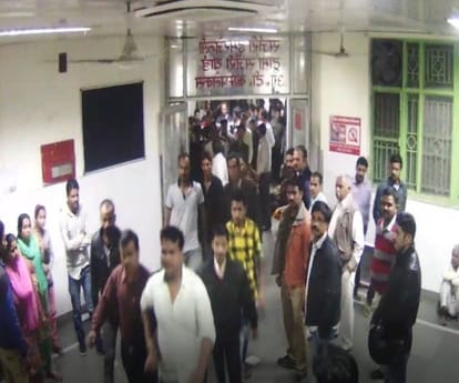 ruckus in trauma in lucknow.