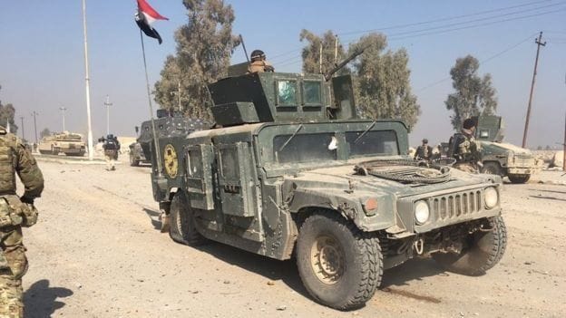 Iraqi military Captured Mosul airport