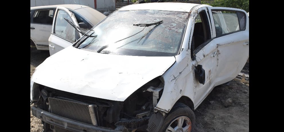 Car overturns Amity student killed by car, wine bottles were