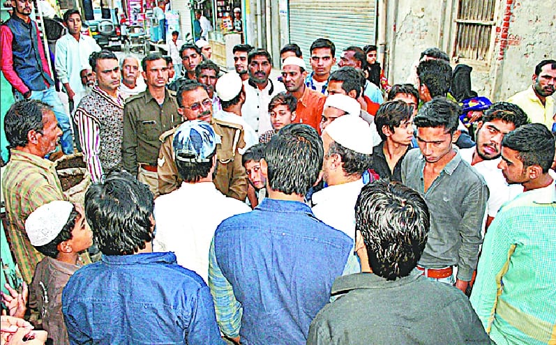 Firing on tobacco merchant
