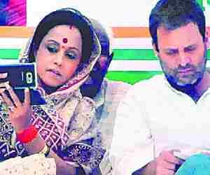 Rahul gandhi aims at Modi