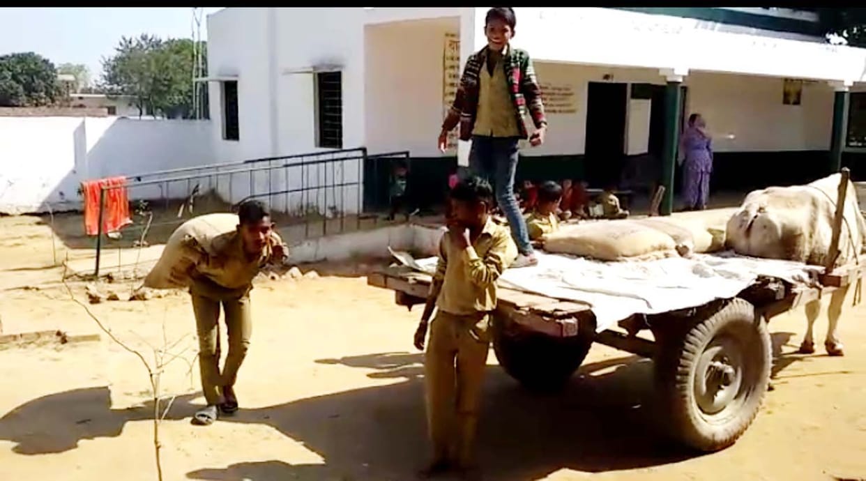 Primary school children being routed 'wages' viral video