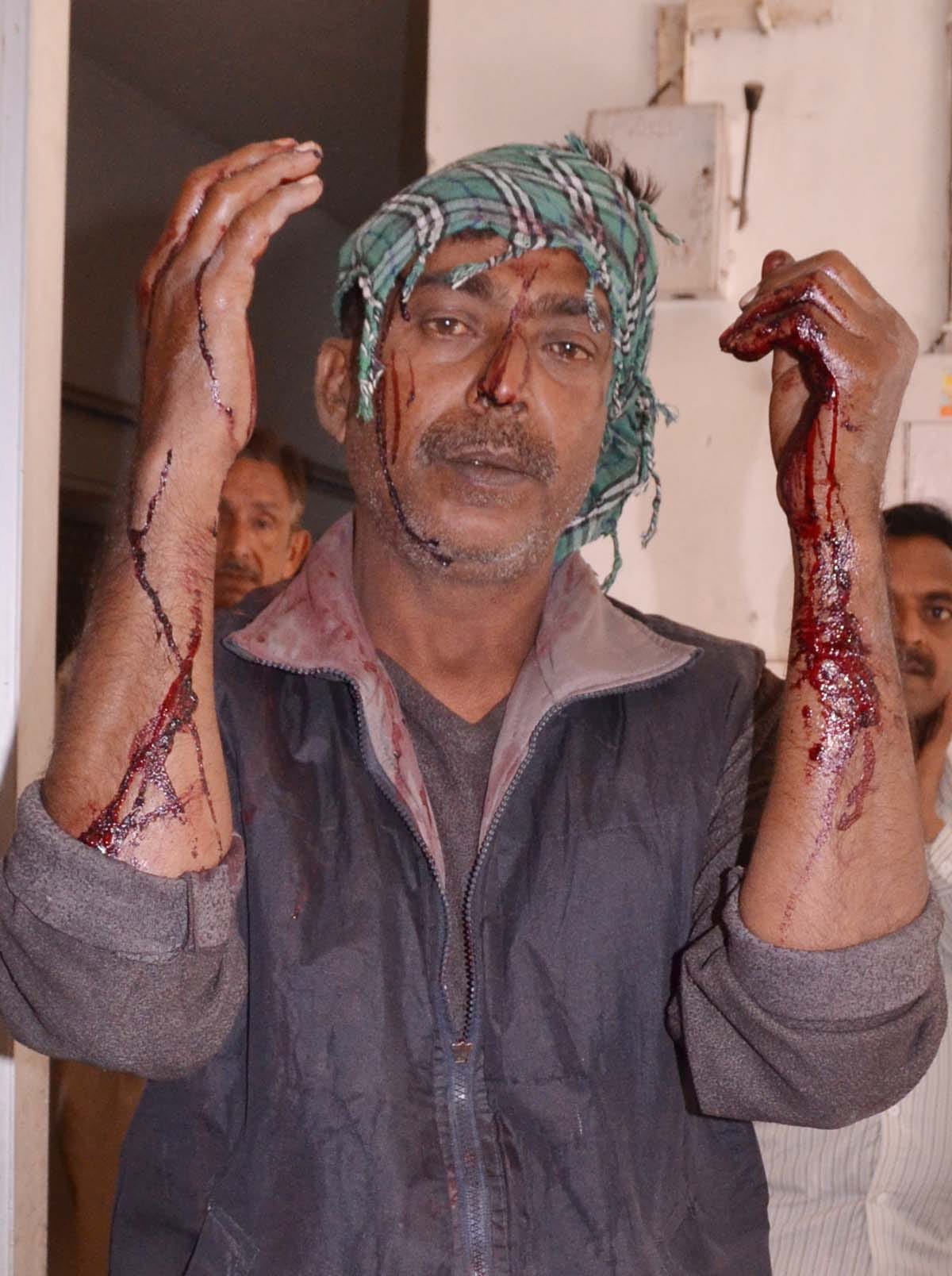 The driver did not pay protection money to the Magic bled