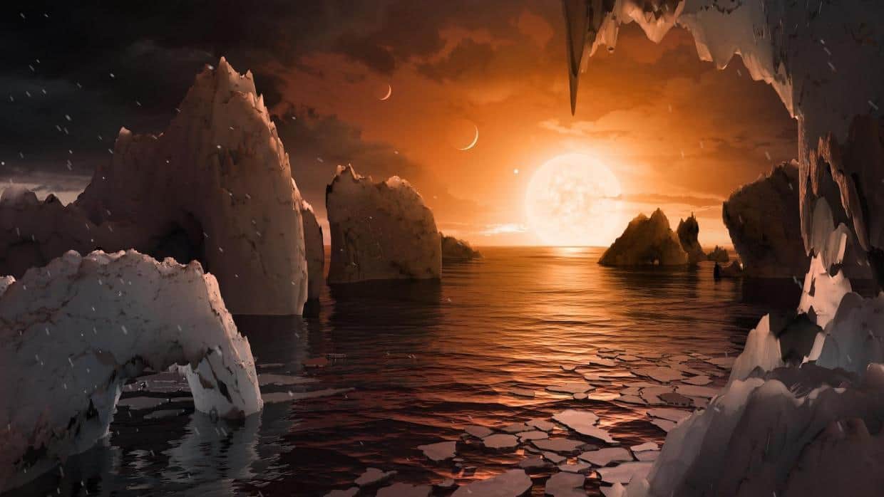 NASA found Earth in space, life possible 