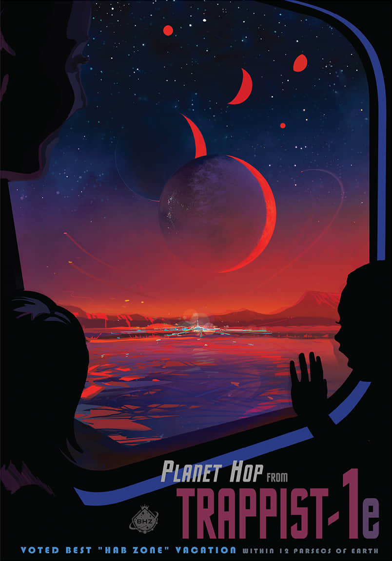 NASA found Earth in space, life possible 