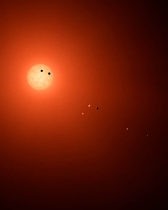 NASA found Earth in space, life possible 