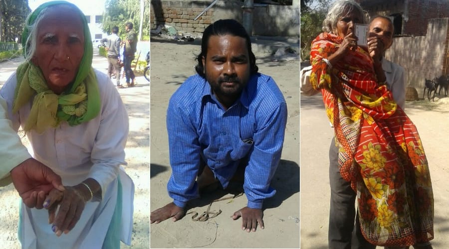 rae bareli voters showing jeal in casting votes
