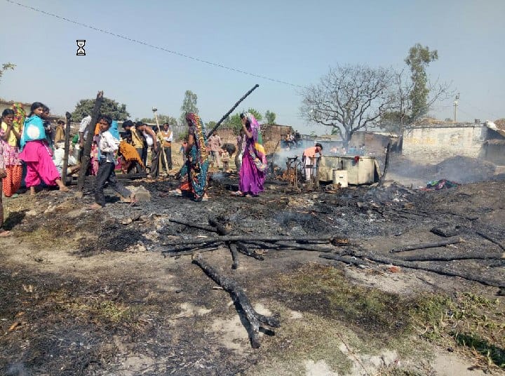 Many home fires burning while cooking, the loss of millions