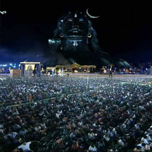 PM Narendra Modi Unveil 112 feet statue of Adiyogi The Shiva