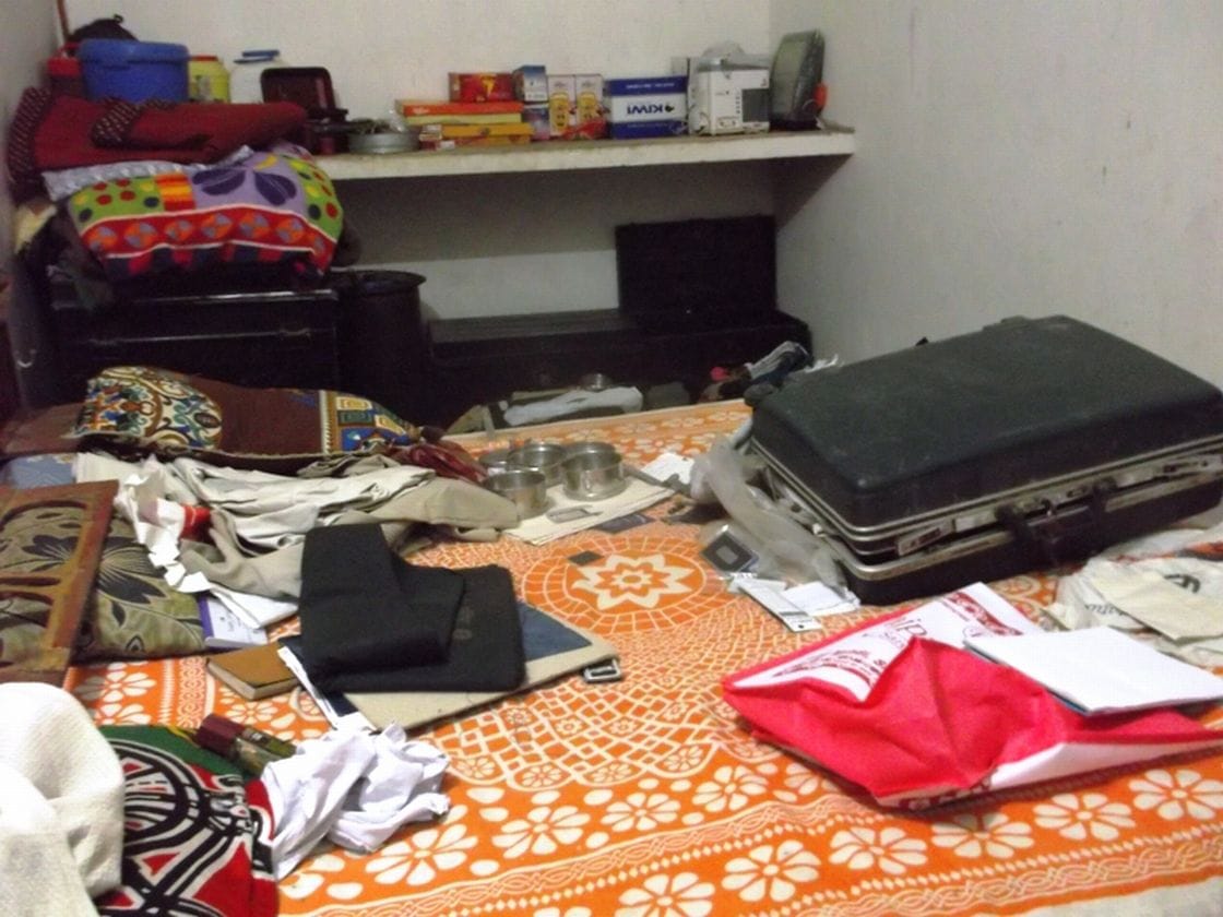 Soldier home burglary