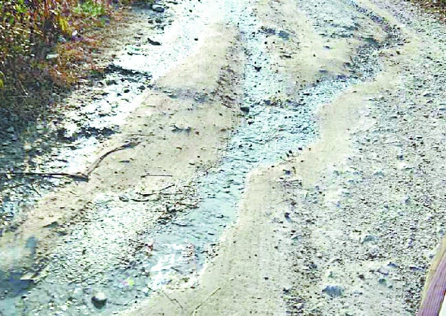 Chirabgd-Pothing road travel dangerous