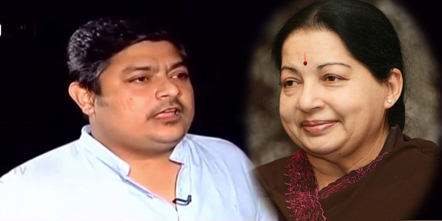 Jaya bequeathed her properties to Deepa & me: Deepak Jayakumar 