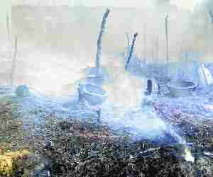 Girl died in fire