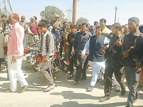 Kanvriye accidental death, the crowd put the jam