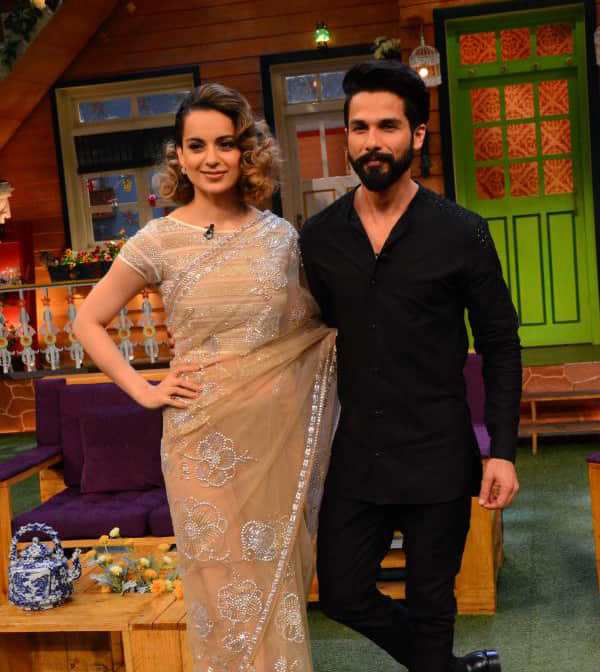 Shahid Kapoor's final advice to 'Rangoon' co-star Kangana, 'move ahead and focus'