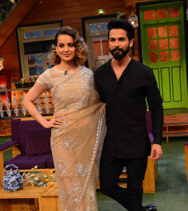 Shahid Kapoor's final advice to 'Rangoon' co-star Kangana, 'move ahead and focus'