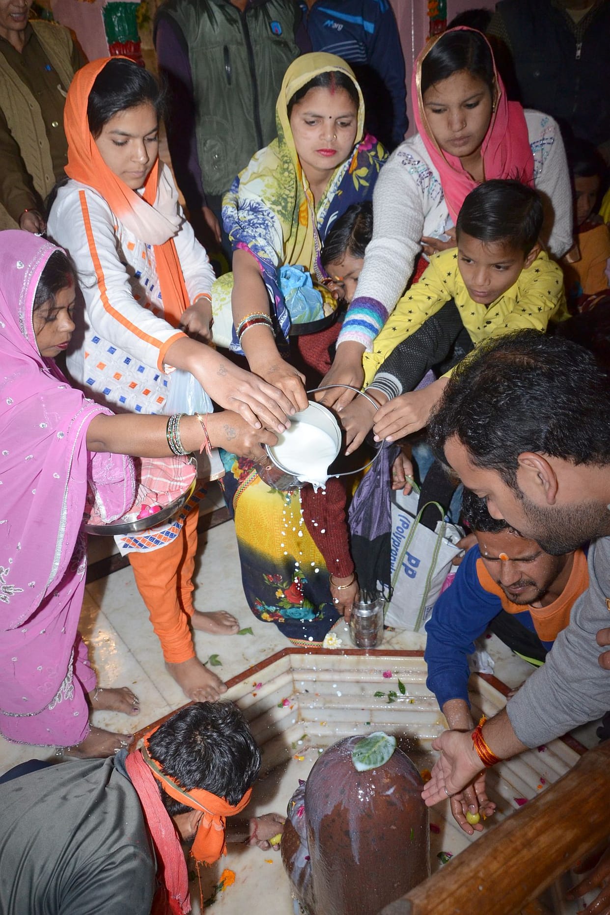 God was on Shivaratri Jalabhishek.