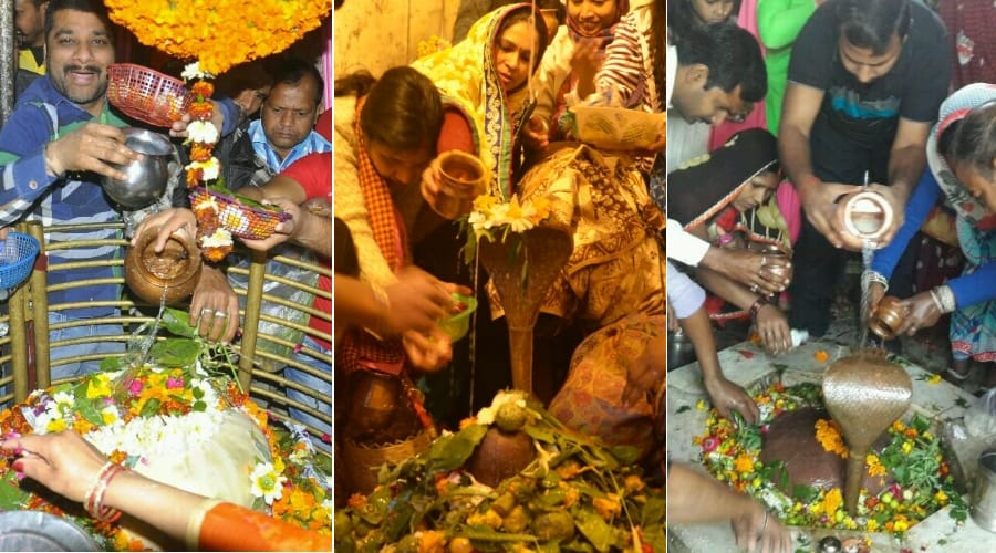 shivratri celebration in lucknow temples