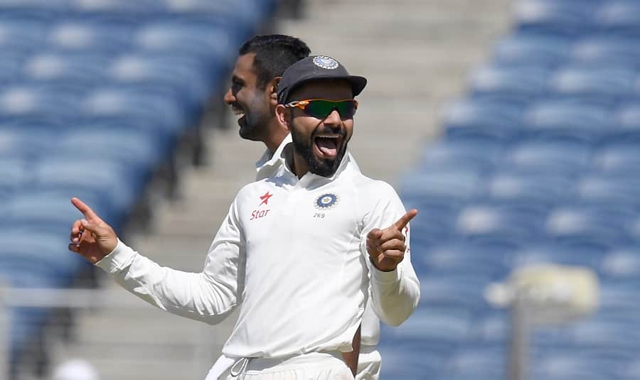India vs australia second test: Virat Kohli sledge australian opener matt renshaw over toilet break