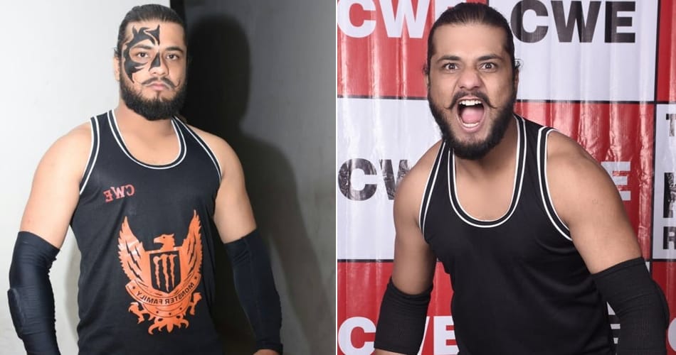 wwe champion the great khali preparing to wrestler baljeet singh for wwe fight