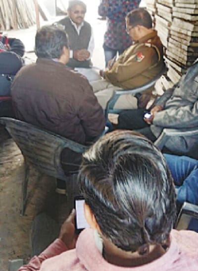 Not afraid of bullies khaki, A half-dozen incidents in night