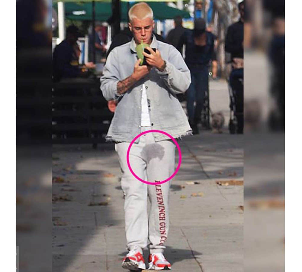 justin bieber wet pant photo viral on social media