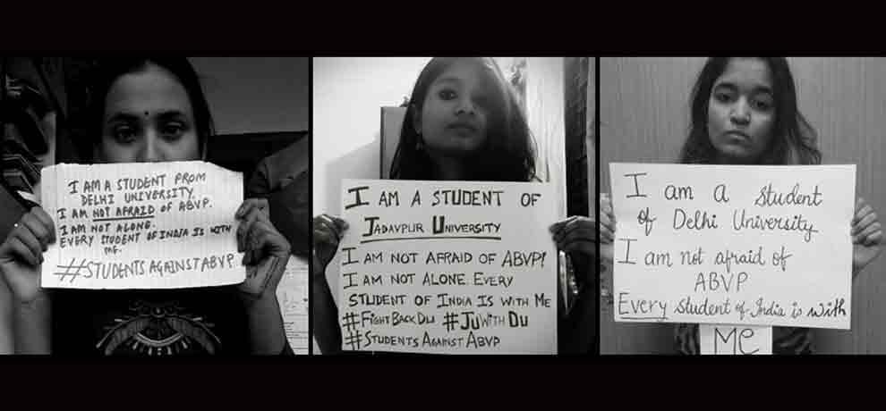kargil martyr daughter gurmehar kaur raises her voice against abvp on social media gets viral